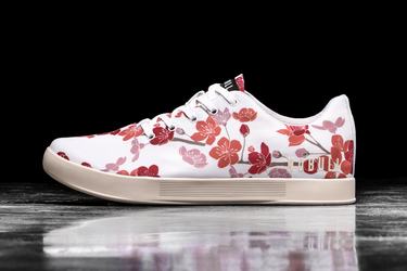 Nobull Canvas Men's Trainers White Pink | Australia (RF6490)